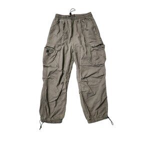 Khaki Stretch Cargo Pants - W 26" / L 39"
